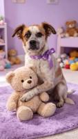 Nina en adopción responsable